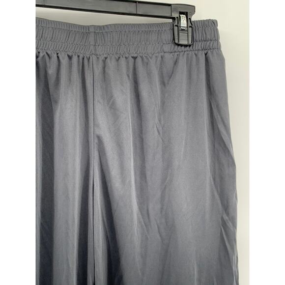 UNBRANDED Men's Gray Pull-On Active Relaxed Fit Basketball Shorts SZ L - Picture 5 of 9